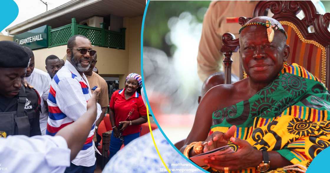 NAPO Unveiled As Running Mate Before Otumfuo, Given Strong Warning By Asantehene NAPO Unveiled As Running Mate Before Otumfuo, Given Strong Warning By Asantehene