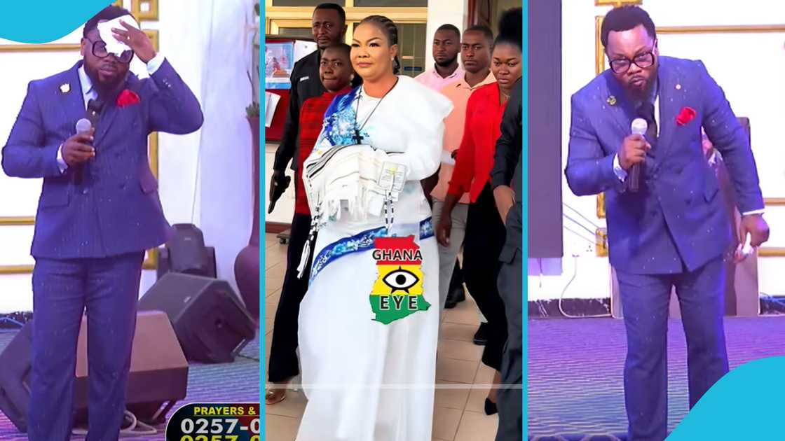 Nana Agradaa, Angel Asiamah