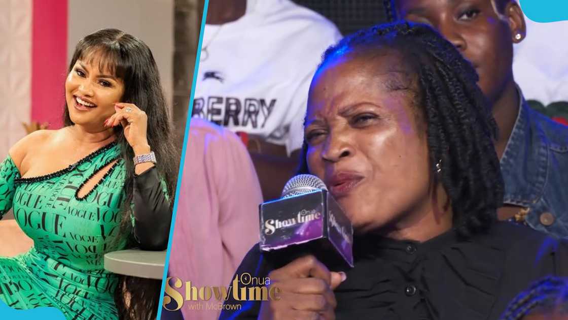 Nana Ama McBrown, Sister Efia, Broken heart story, Onua Showtime