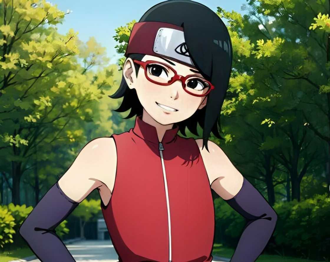 Sarada Uchiha from Boruto: Naruto Next Generations Sarada Uchiha from Boruto: Naruto Next Generations