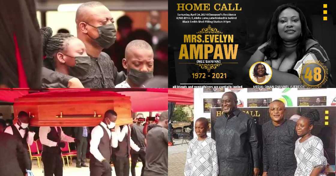 Maurice Ampaw: Top Lawyer's Late Wife Buried; VIdeo Drops