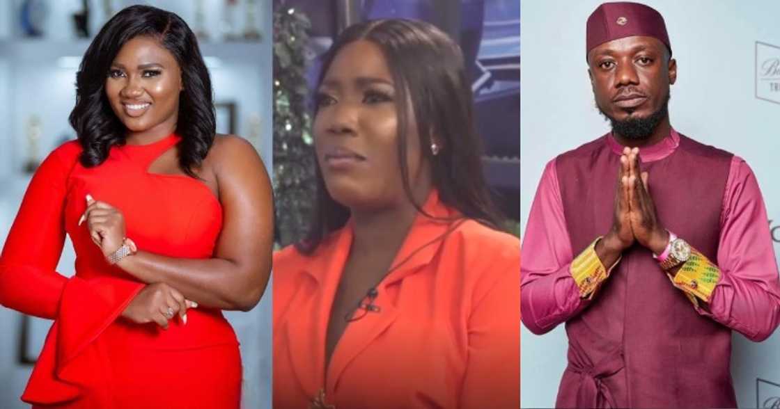 Abena Korkor (L), Victoria Lebene (M), Eugene Osafo Nkansah (R) Abena Korkor (L), Victoria Lebene (M), Eugene Osafo Nkansah (R)