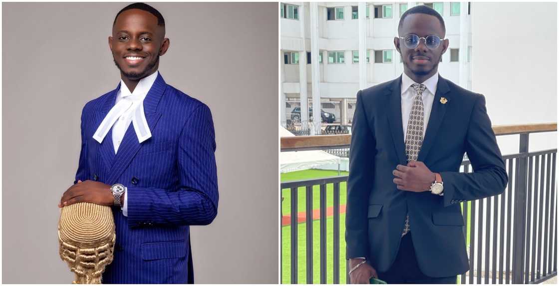 Percy N.W. Nunoo a UCC graduate who got called to the bar in Gambia Percy N.W. Nunoo a UCC graduate who got called to the bar in Gambia