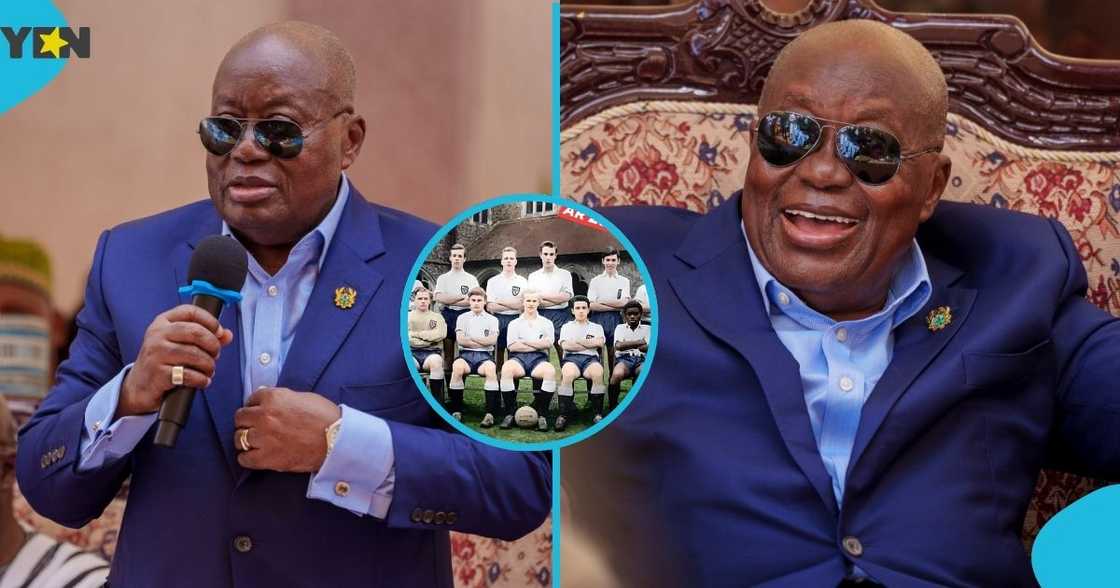 Nana Addo Dankwa Akufo-Addo, Ghana's former president, Lancing College, School team, UK