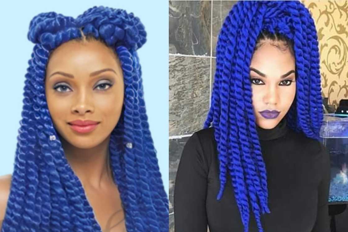 Afro twist crochet braids