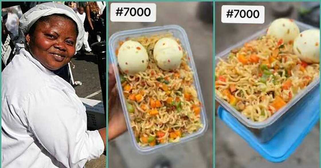 Food vendor under fire after posting N7k noodles Food vendor under fire after posting N7k noodles