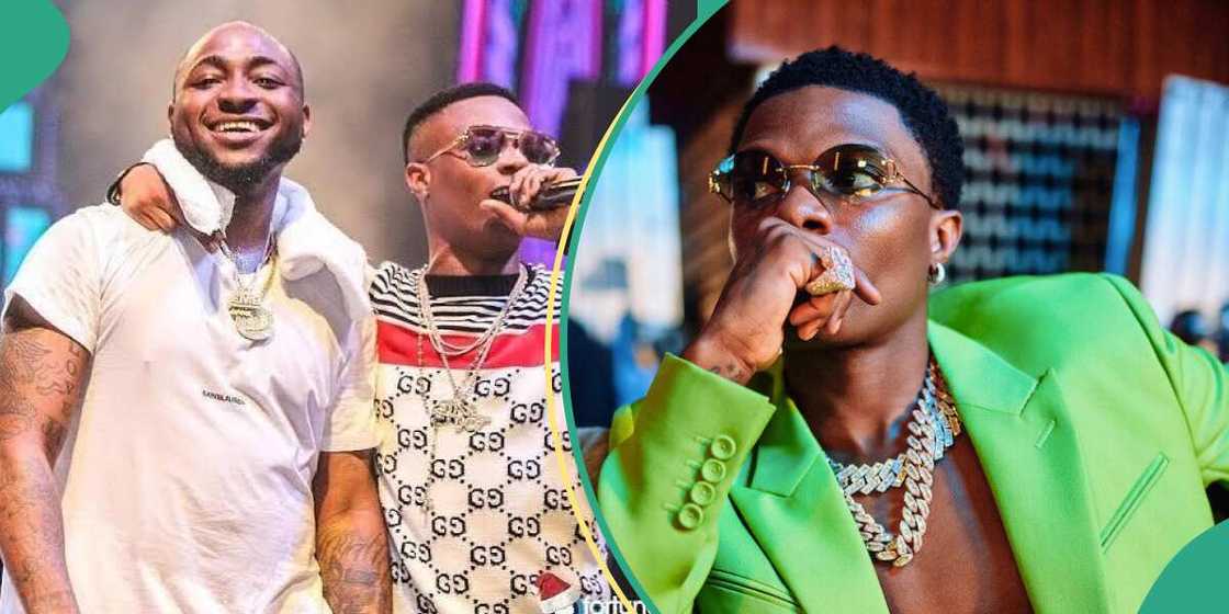 Davido reacts to Wizkid's new music announcement