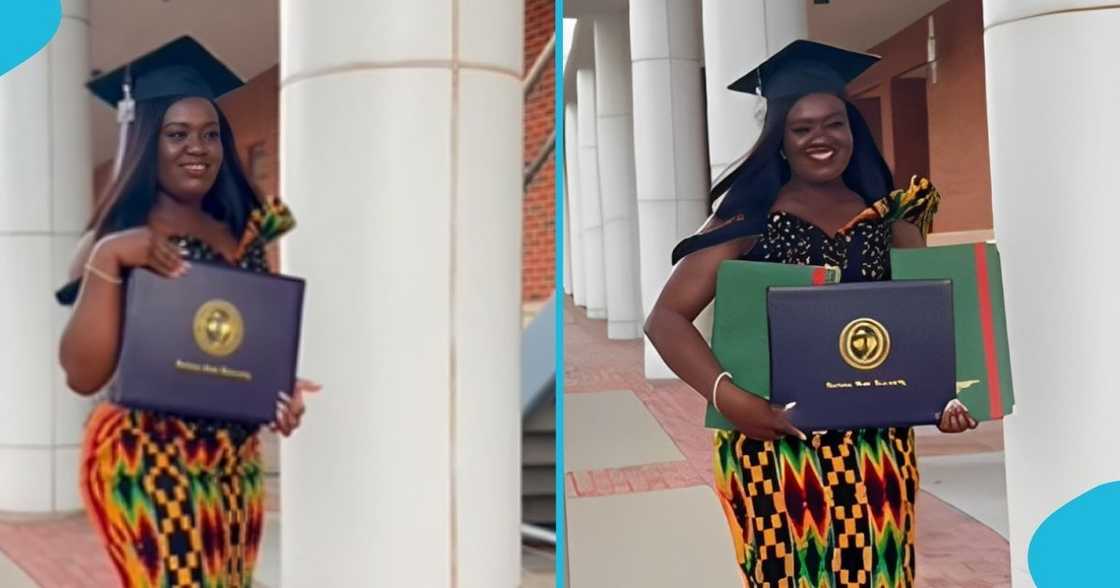 Ohemmaa Esther, Ghanaian lady, master's degree, mathematics, academic achievement US, Ghana.