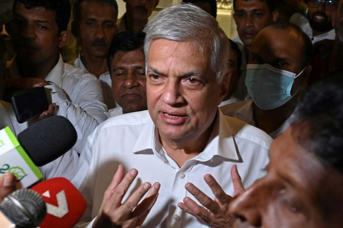 Ranil Wickremesinghe, a former six-time prime minister, was sworn in as Sri Lanka's president on Thursday Ranil Wickremesinghe, a former six-time prime minister, was sworn in as Sri Lanka's president on Thursday