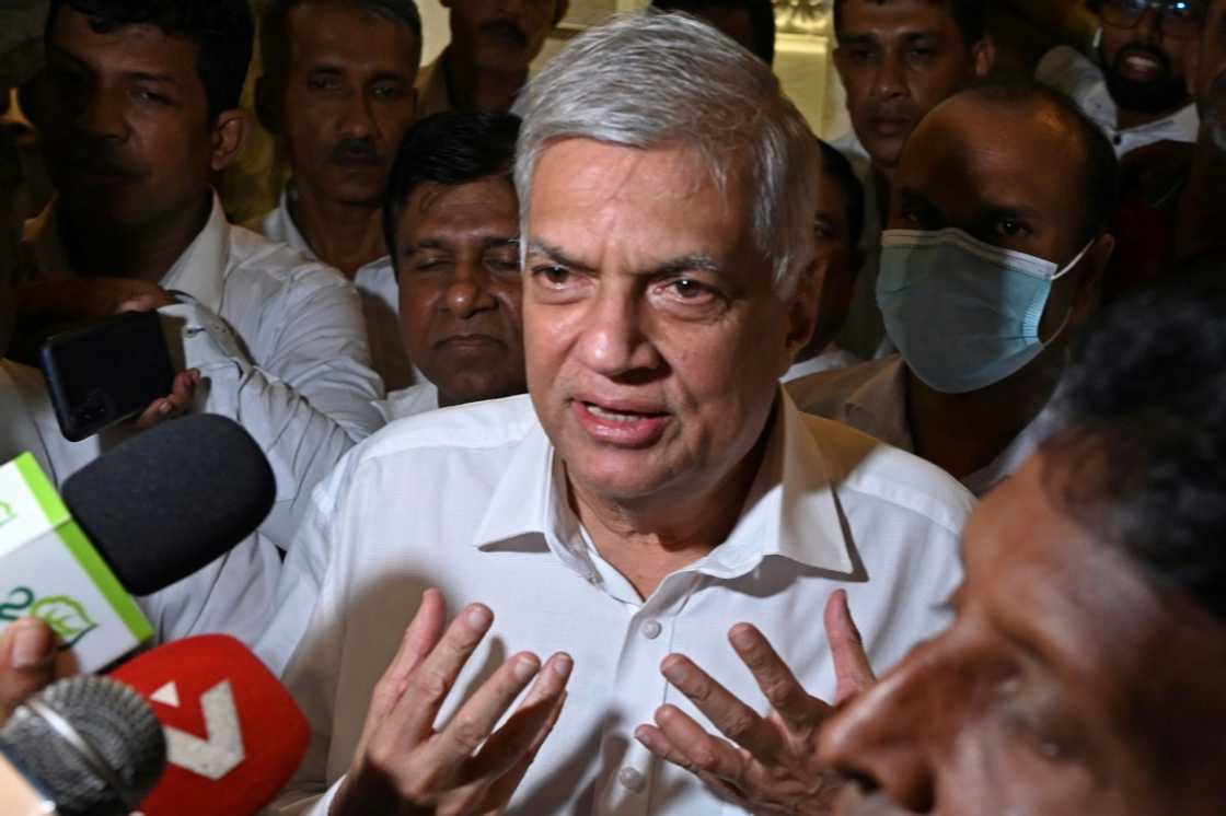 Ranil Wickremesinghe, a former six-time prime minister, was sworn in as Sri Lanka's president on Thursday