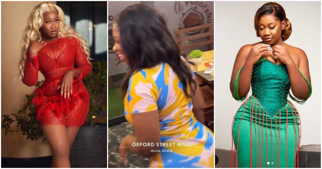 Ghanaian actress Shugatiti shakes her behind.