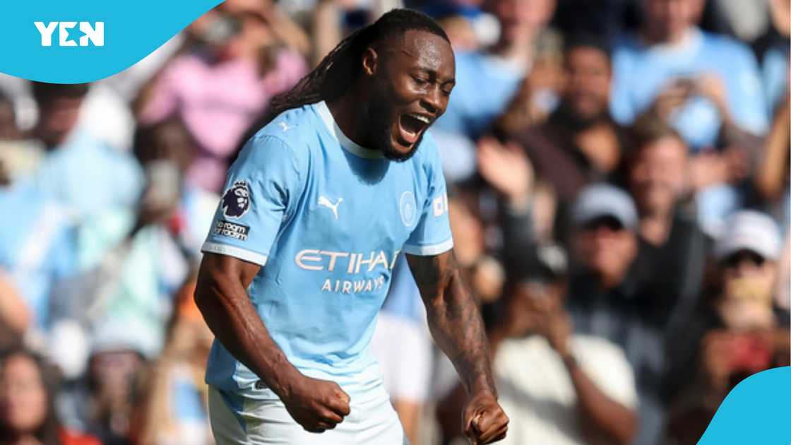 Antoine Semenyo, Manchester City, Premier League Player of the Month, Premier League September award, Antoine Semenyo goals and assists, EA SPORTS Player of the Month, Ghana AFCON qualifiers, PFA Premier League Team of the Year.