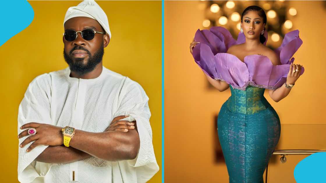 Richard Nii Armah Quaye, Hajia4Reall, dating rumours, Nana Akua Addo, Valentine's Day, online frenzy, social media reactions, Hajia4Reall beauty Richard Nii Armah Quaye, Hajia4Reall, dating rumours, Nana Akua Addo, Valentine's Day, online frenzy, social media reactions, Hajia4Reall beauty