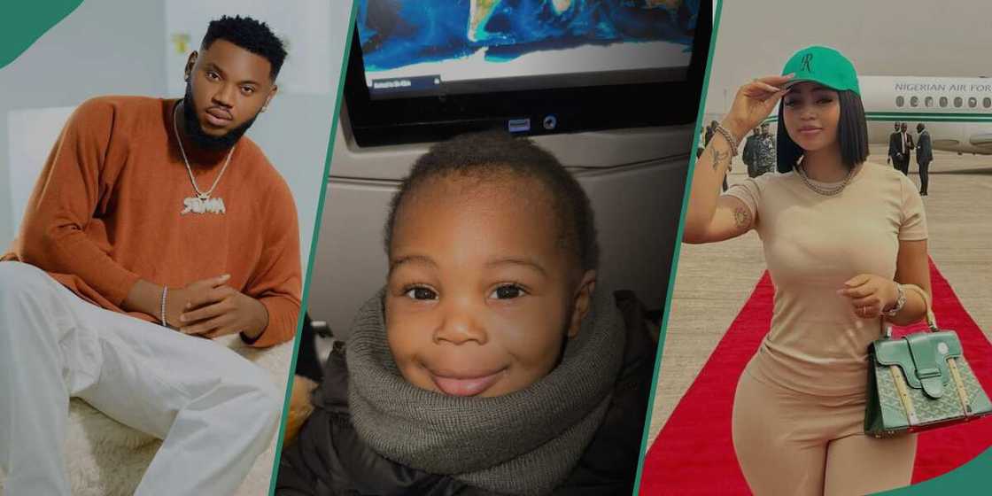 Regina Daniels reacts after former lover posted his first child. Regina Daniels reacts after former lover posted his first child.