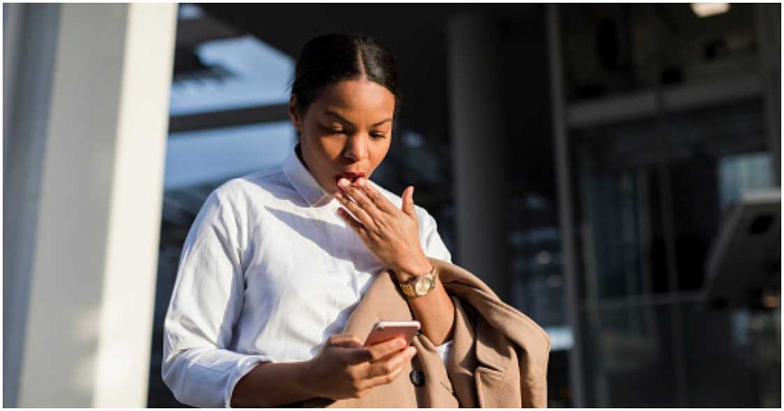 Surprised lady Surprised lady