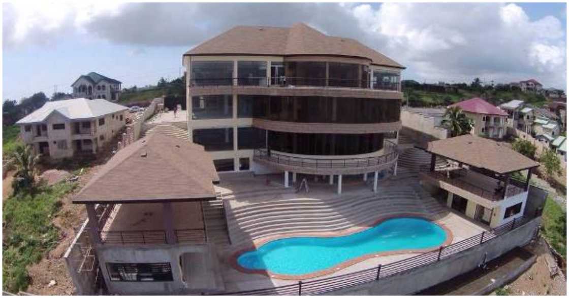 Asamoah Gyan's house Asamoah Gyan's house