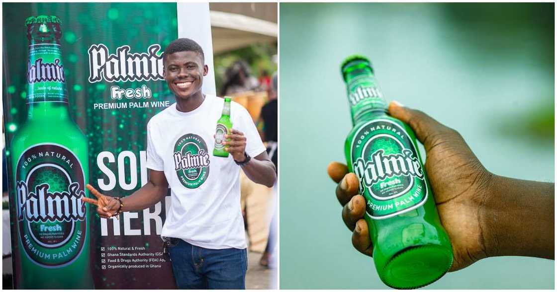 Ghanaian man builds factory in Nsawam to produce palm wine Ghanaian man builds factory in Nsawam to produce palm wine