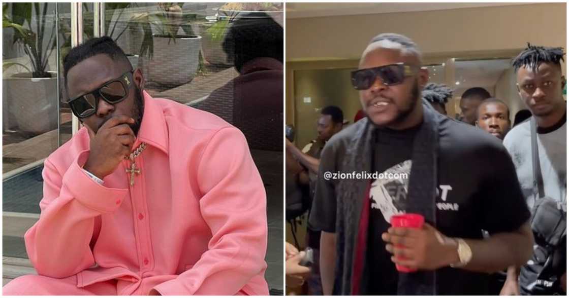 Medikal's new hair cut Medikal's new hair cut