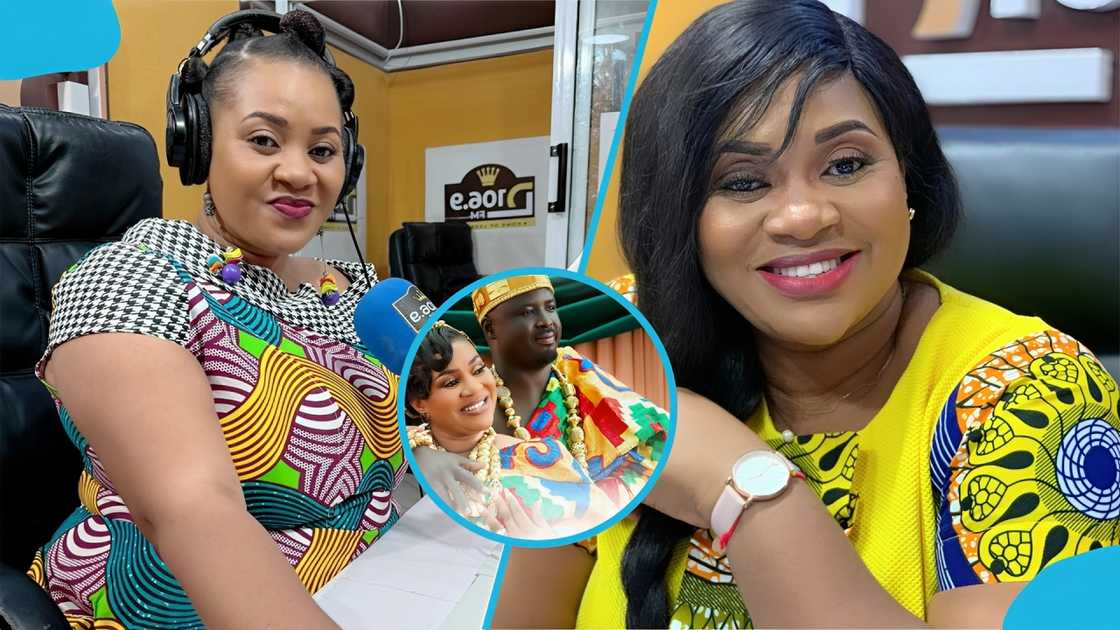 Silva Lady, Silva Lady wedding, DLFM Drive Time show, Ghanaian radio presenter, Mavis Nhyira Mensah, Ghanaian weddings, Traditional wedding ceremony Silva Lady, Silva Lady wedding, DLFM Drive Time show, Ghanaian radio presenter, Mavis Nhyira Mensah, Ghanaian weddings, Traditional wedding ceremony