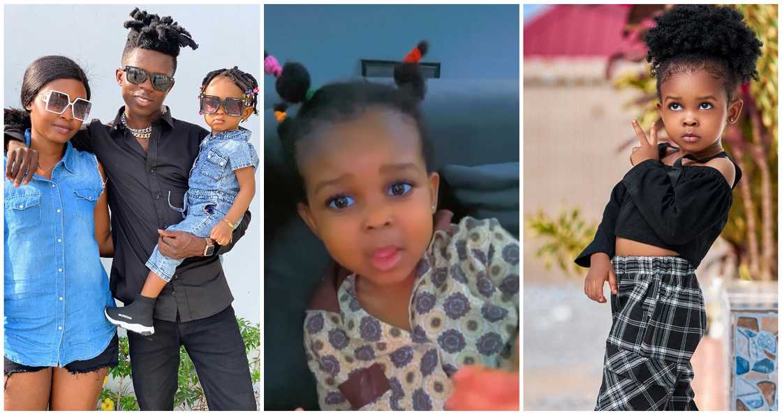 Strongman Burner's daughter, Simona wows many with her speaking ability Strongman Burner's daughter, Simona wows many with her speaking ability