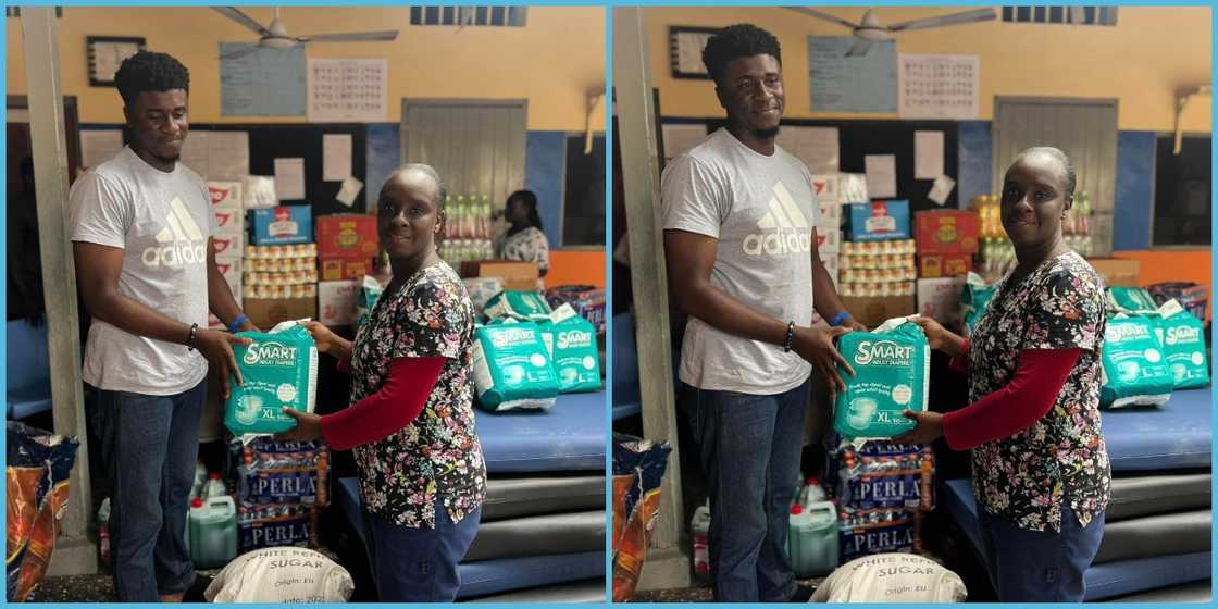Kofi Osei raises funds on Facebook to to donate items to Accra Psychiatric Hospital. Kofi Osei raises funds on Facebook to to donate items to Accra Psychiatric Hospital.