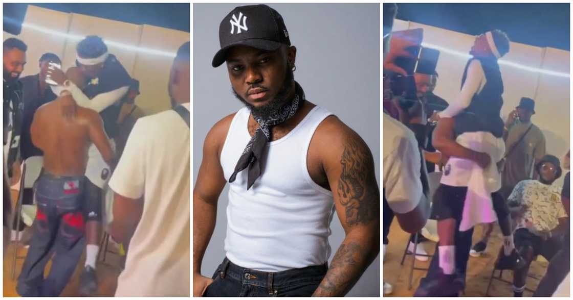 King Promise and Shatta Wale at Pent Hall Week King Promise and Shatta Wale at Pent Hall Week