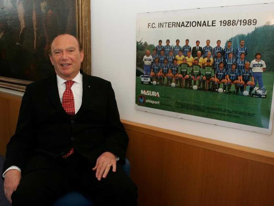 Ernesto Pellegrini, Inter Milan, 2025 Champions League final Ernesto Pellegrini, Inter Milan, 2025 Champions League final