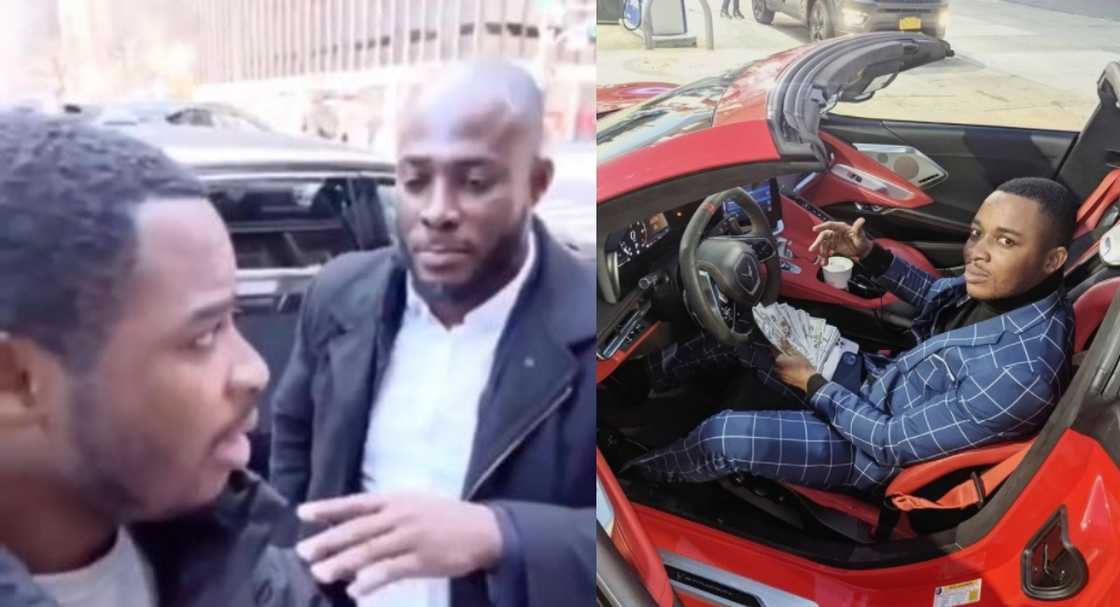 Ghana government official bumps into Twene Jona's live video; goes hard on him Ghana government official bumps into Twene Jona's live video; goes hard on him