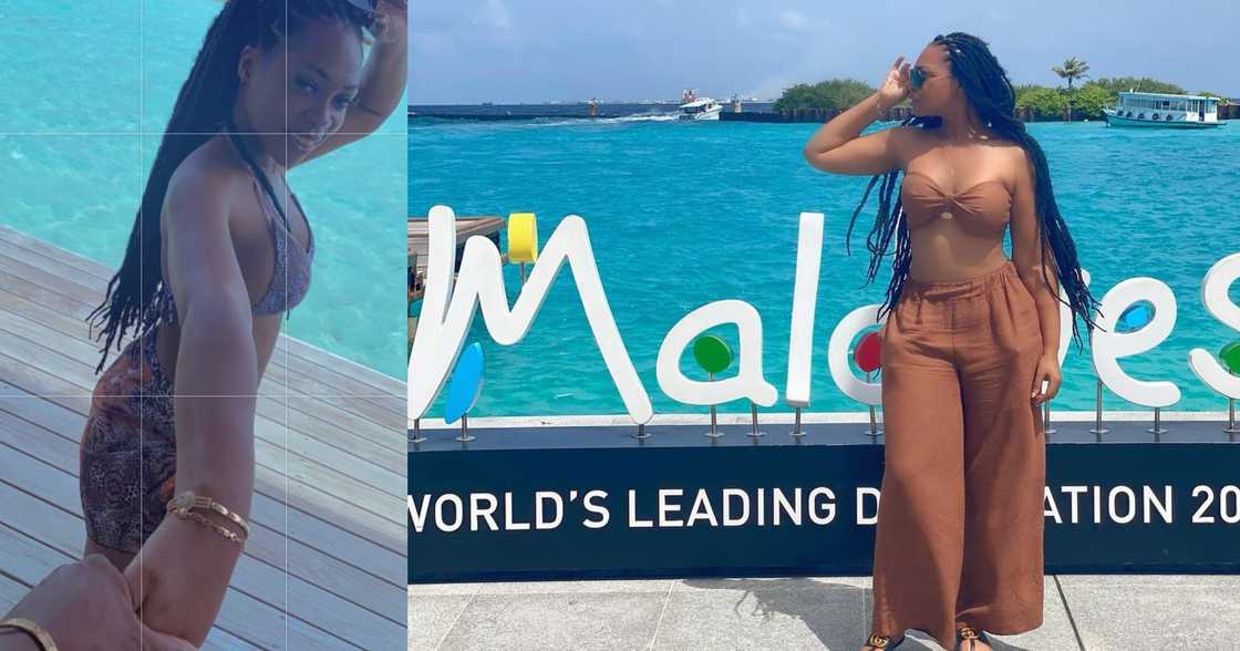 Shatta Michy Gets A New Bae; Photos And Videos From Their Vacation In Maldives Drop