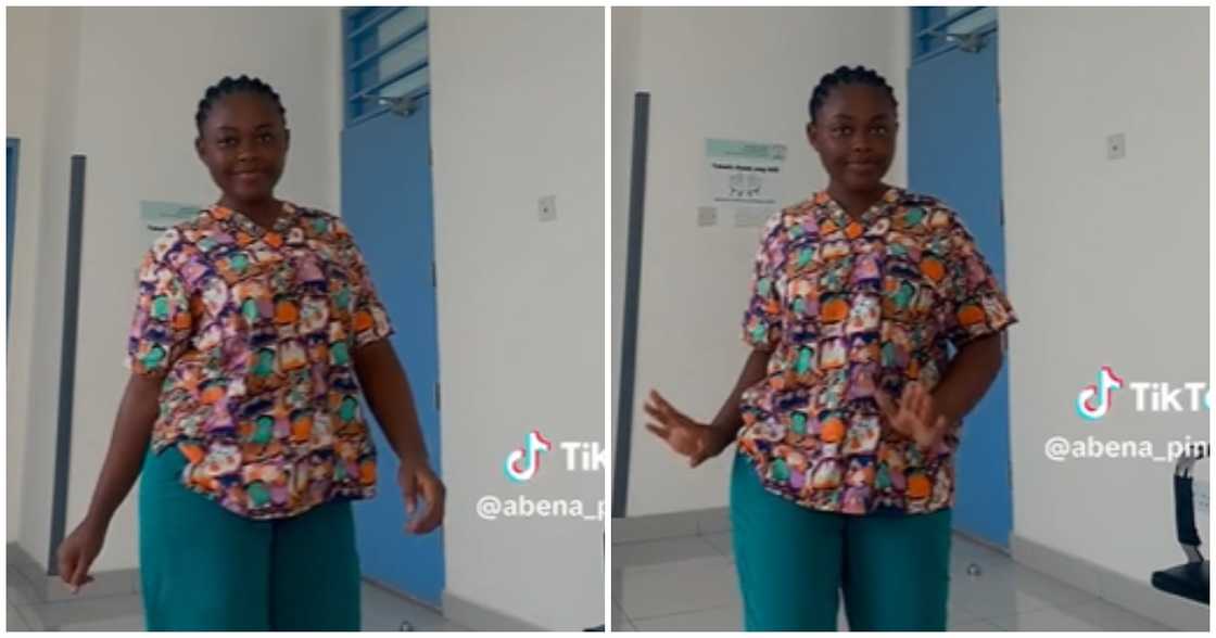 Photo of Ghanaian nursing student