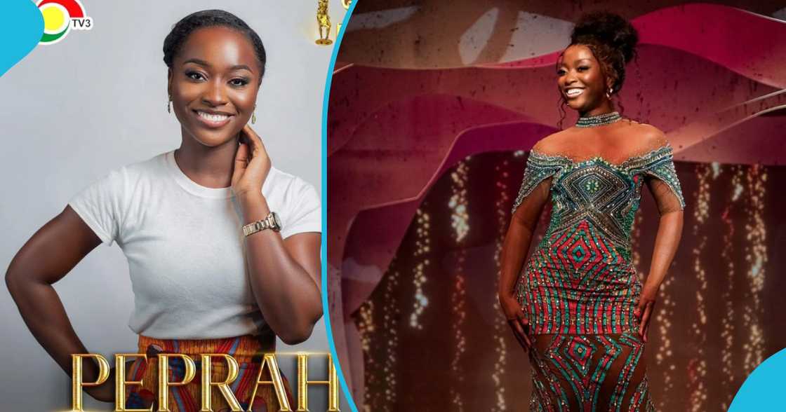 2024 Ghana's Most Beautiful contestant Peprah, wins her first award in the reality show house.