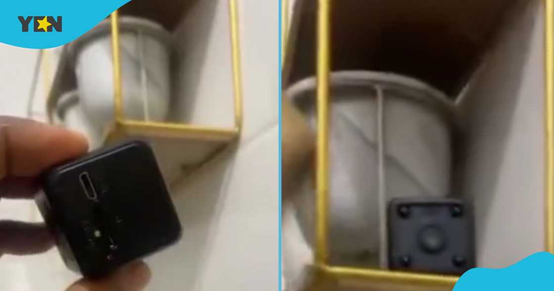 Secret camera in guest house