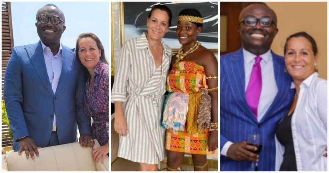 Anne Sophie Ave: Bola Ray Serenades Former French Ambassador With Traditional Drums, on her 54th Birthday