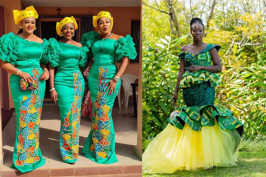 African lace gown styles clearance