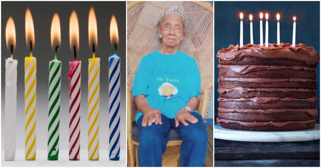 African-American woman marks 1022nd birthday. African-American woman marks 1022nd birthday.