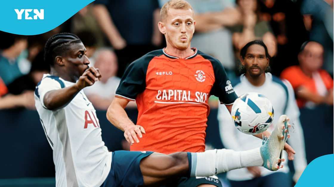 Tottenham Hotspur, Mohammed Kudus, Black Stars, Ghana, Luton Town. Tottenham Hotspur, Mohammed Kudus, Black Stars, Ghana, Luton Town.