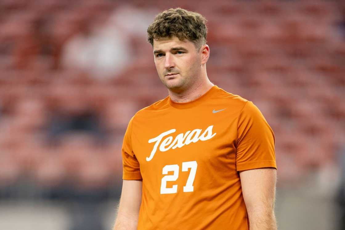 Ryan Sanborn playing for Texas Longhorns Ryan Sanborn playing for Texas Longhorns