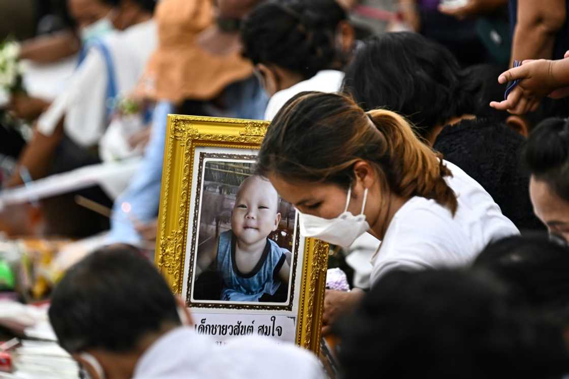 The carnage began when the attacker forced his way in during the children's nap time at about 12:30 pm (0530 GMT) on Thursday, opening fire with his own legally owned 9mm pistol and slashing with a knife The carnage began when the attacker forced his way in during the children's nap time at about 12:30 pm (0530 GMT) on Thursday, opening fire with his own legally owned 9mm pistol and slashing with a knife