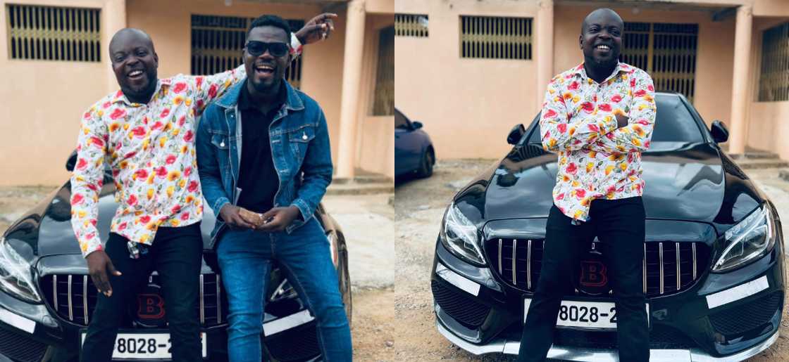 Photos of Nana Tea and donor Addai Kwabena Danquah,. Photos of Nana Tea and donor Addai Kwabena Danquah,.