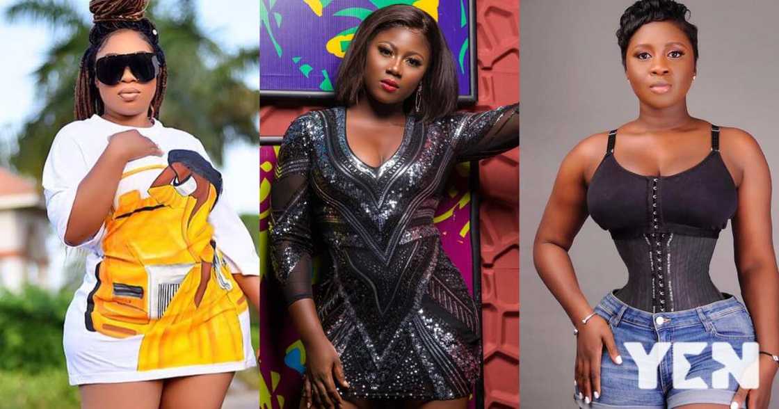 Moesha Boduong, Salma Mumin and Princess Shyngle in catfight