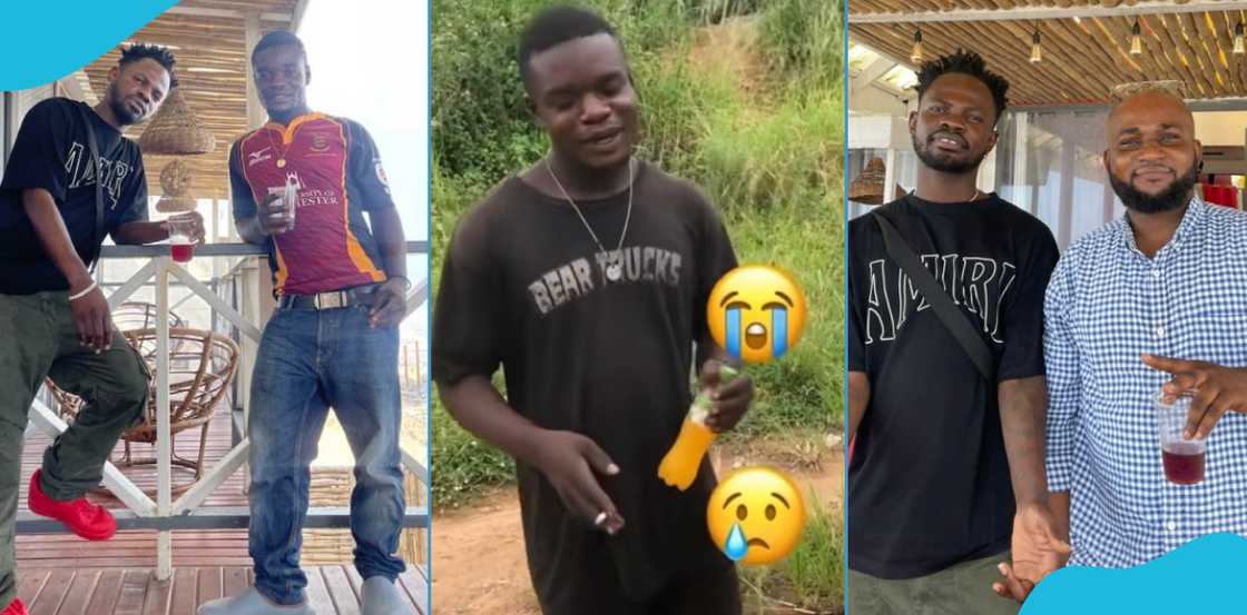 Fameye flies fan abroad Fameye flies fan abroad