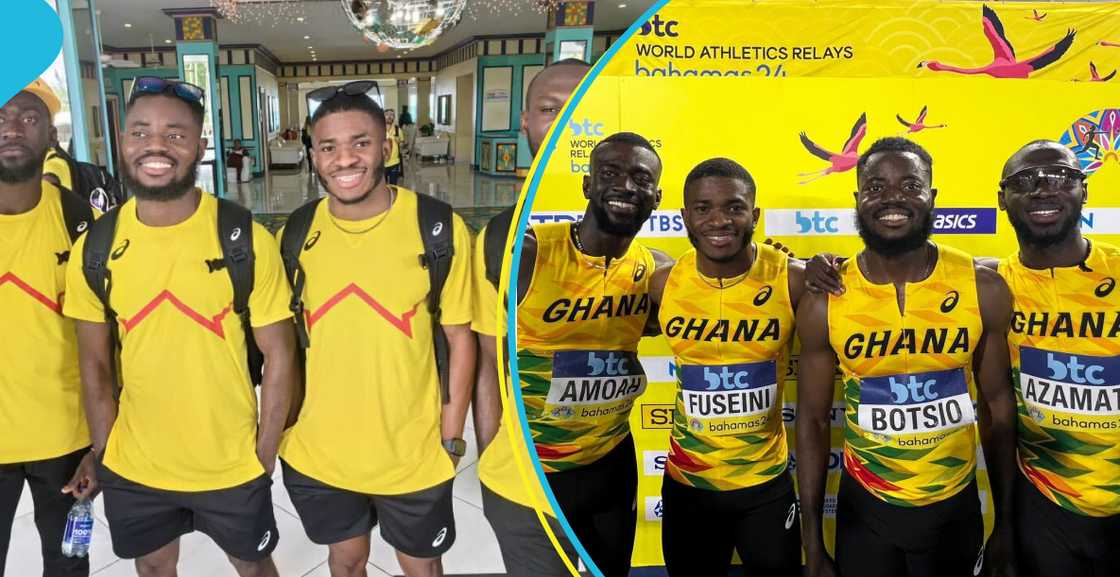 Ghana's 4x100 relay team qualify for the Olympics Ghana's 4x100 relay team qualify for the Olympics