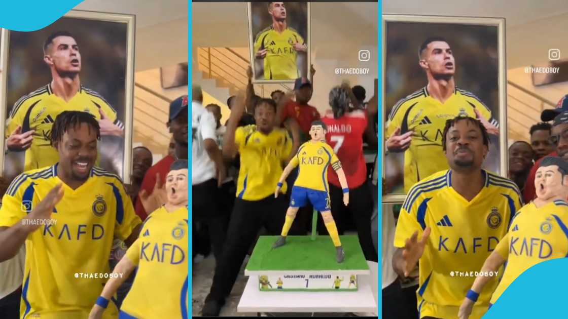 Skit maker celebrates Ronaldo's birthday. Skit maker celebrates Ronaldo's birthday.