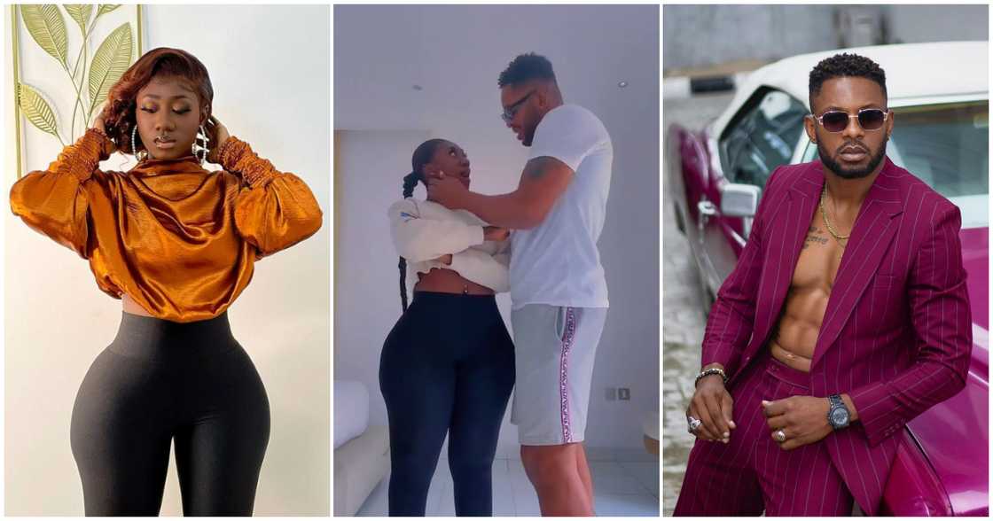 Hajia Bintu And Former BBNaija Housemate Cross