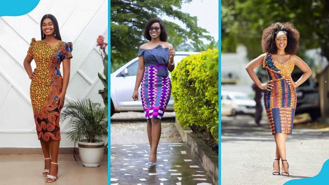 Women wearing Kente Women wearing Kente