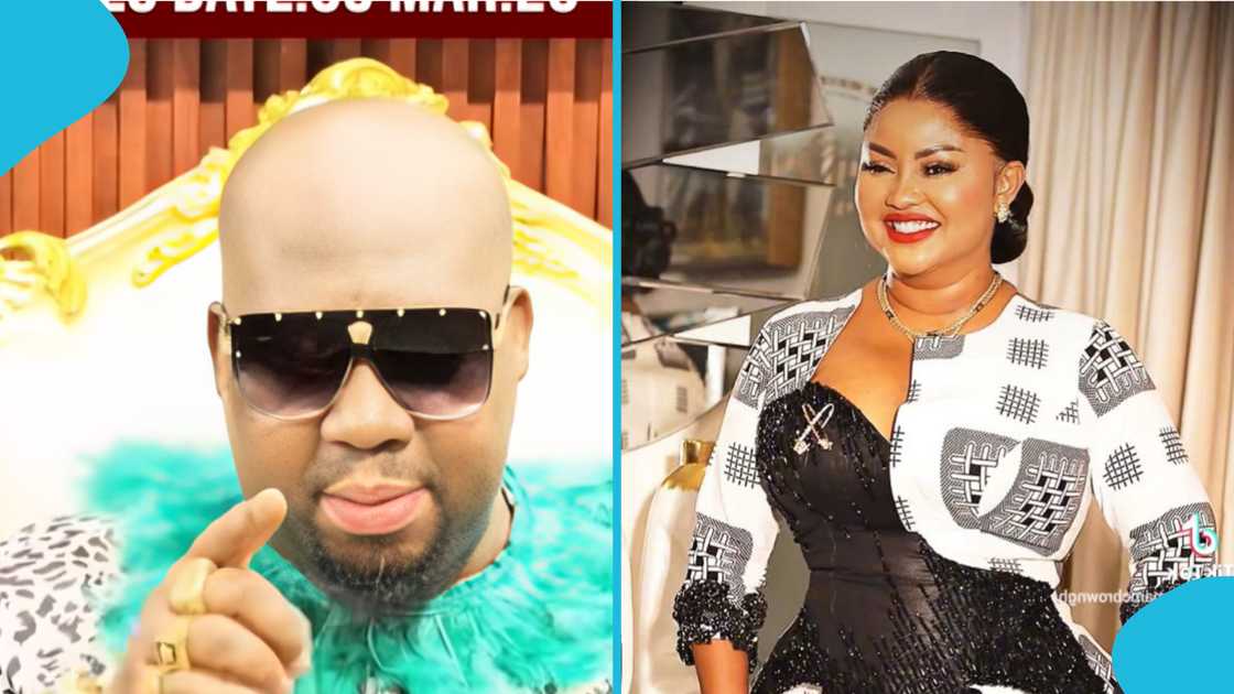 Karma President prophecy, Nana Ama McBrown news, actress hand surgery, spiritual protection Ghana, Ghanaian actress updates, accident recovery story, beloved actress Nana Ama McBrown