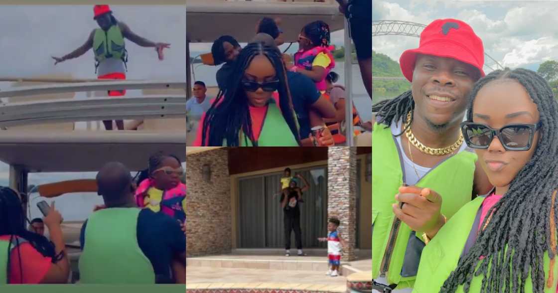 Stonebwoy, Louisa, Jidula Chill On Weekend Vacation At Royal Senchi; Video And Photos Drop