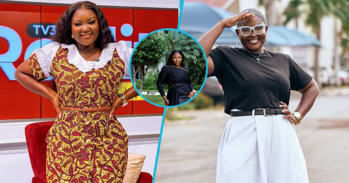 TV3 presenter Chrystal Aryee looks gorgeous in a black gown for her birthday shoot on July 17, 2024 TV3 presenter Chrystal Aryee looks gorgeous in a black gown for her birthday shoot on July 17, 2024