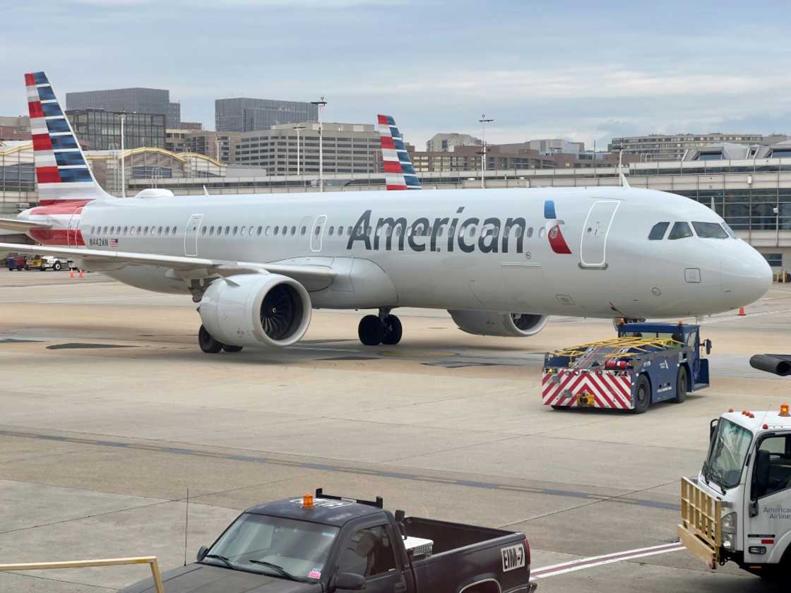 American Airlines reported a profitable first quarter, citing persistently strong travel demand