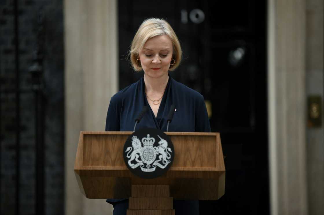 Truss announced her resignation on October 20 Truss announced her resignation on October 20